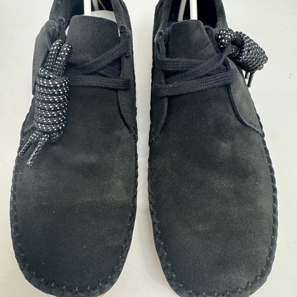 Clarks Weaver Men\'s Black Suede Loafers ??? main image 5